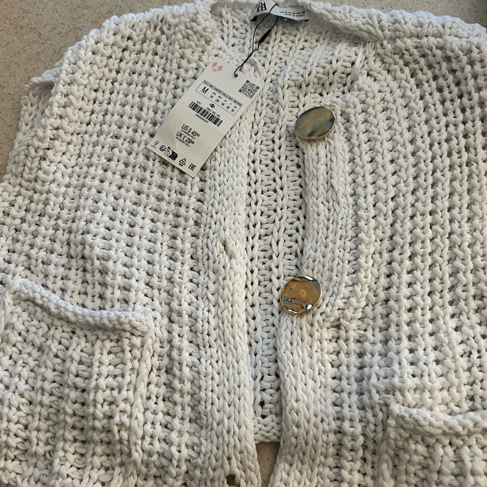 Zara Chunky Knit Top